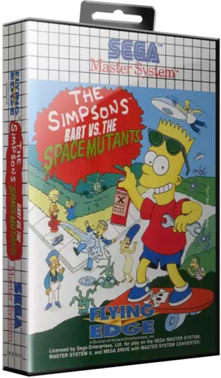 ROM Simpsons, The - Bart vs. The Space Mutants